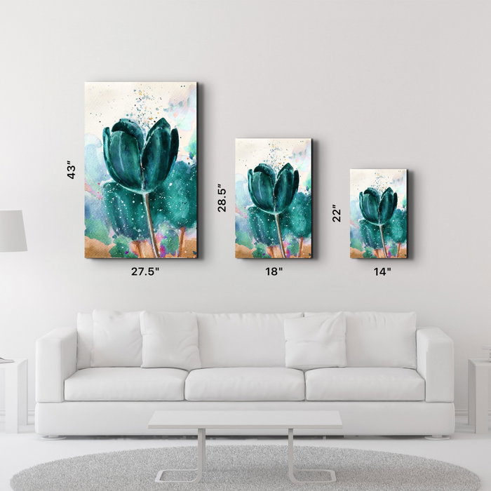 Wallity CAM-4067 Pintura Decorativa de Vidrio Templado Impresión UV 46 x 72 cm